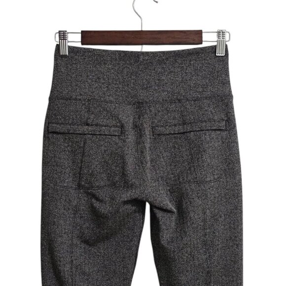 Athleta Gray Delancey Herringbone Tight Sz S - Picture 3 of 10